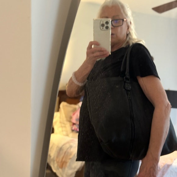 Zadig & Voltaire Leather Expandable Tote NWOT. - Picture 14 of 15